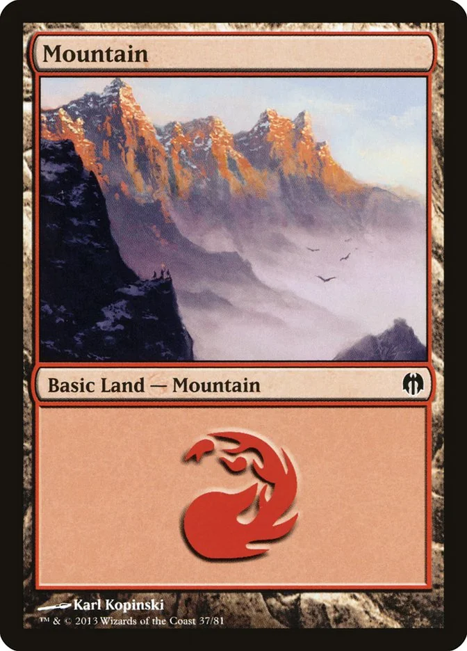 Mountain (Duel Decks: Heroes vs. Monsters) - Magic: The Gathering in TCG Land