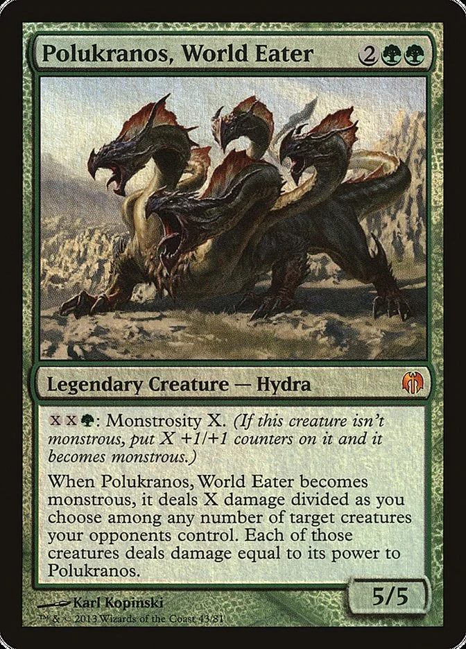 Polukranos, World Eater (Duel Decks: Heroes vs. Monsters) - Magic: The Gathering in TCG Land