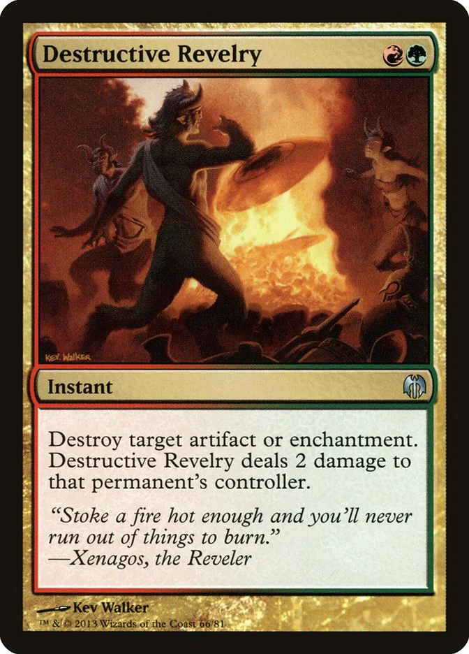 Destructive Revelry (Duel Decks: Heroes vs. Monsters) - Magic: The Gathering in TCG Land