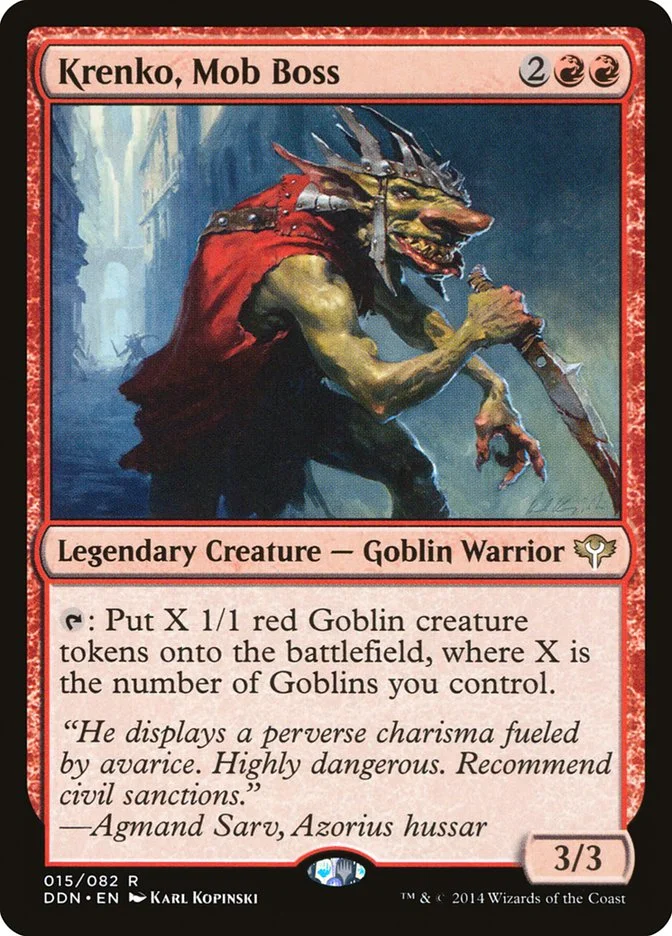 Krenko, Mob Boss (Duel Decks: Speed vs. Cunning) - Magic: The Gathering in TCG Land