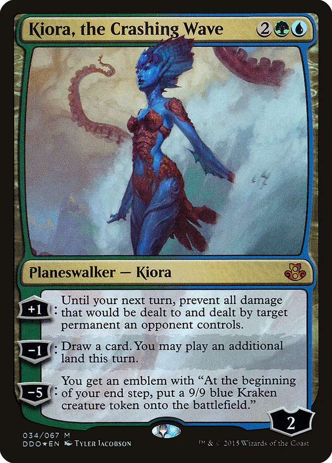Kiora, the Crashing Wave (Duel Decks: Elspeth vs. Kiora) - Magic: The Gathering in TCG Land