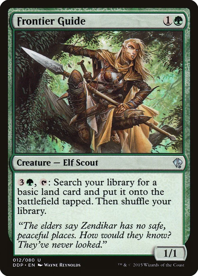 Frontier Guide (Duel Decks: Zendikar vs. Eldrazi) - Magic: The Gathering in TCG Land
