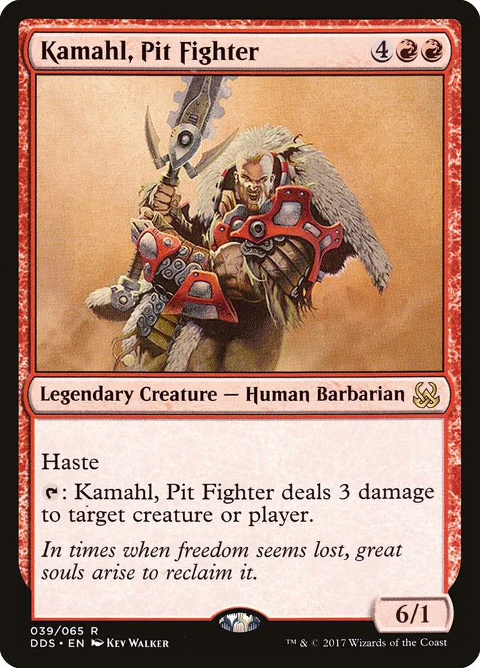 Kamahl, Pit Fighter (Duel Decks: Mind vs. Might) - Magic: The Gathering in TCG Land México