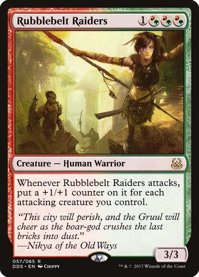 Rubblebelt Raiders (Duel Decks: Mind vs. Might) - Magic: The Gathering in TCG Land