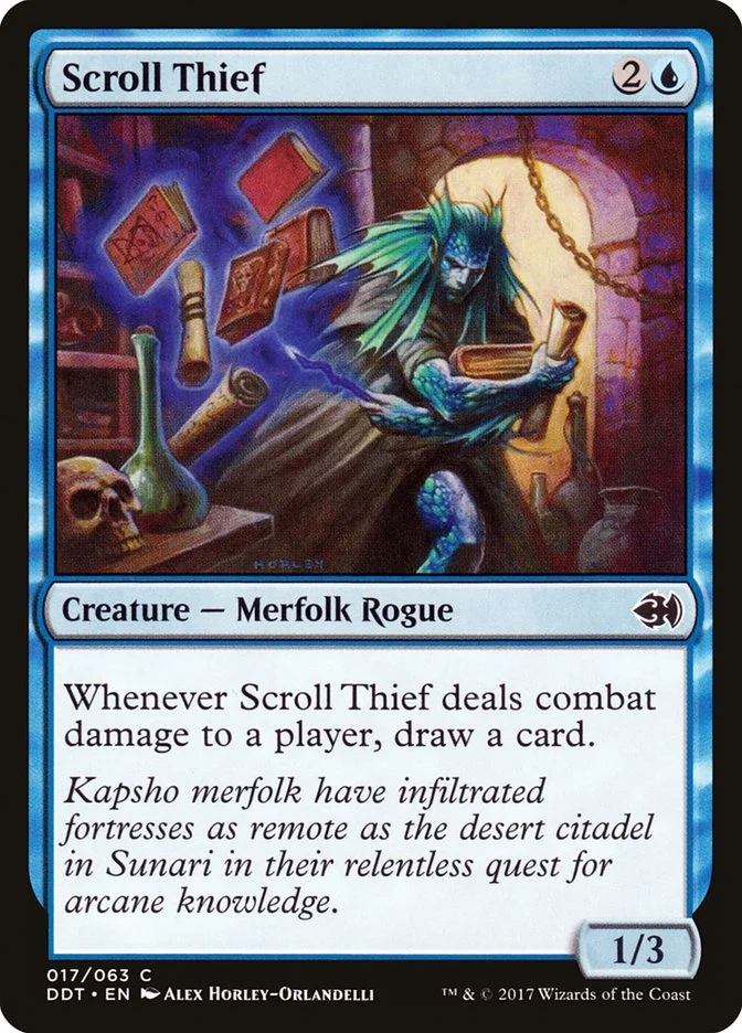 Scroll Thief (Duel Decks: Merfolk vs. Goblins) - Magic: The Gathering in TCG Land