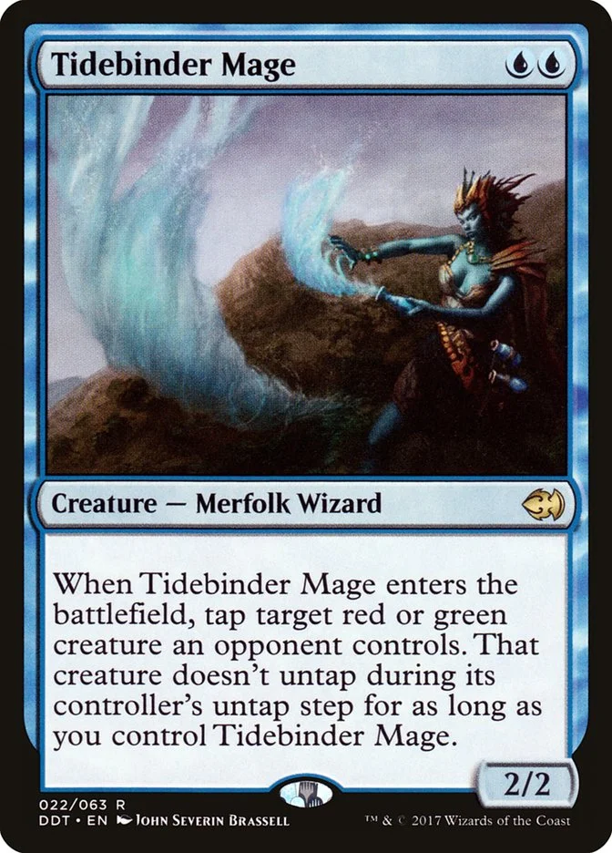 Tidebinder Mage (Duel Decks: Merfolk vs. Goblins) - Magic: The Gathering in TCG Land México