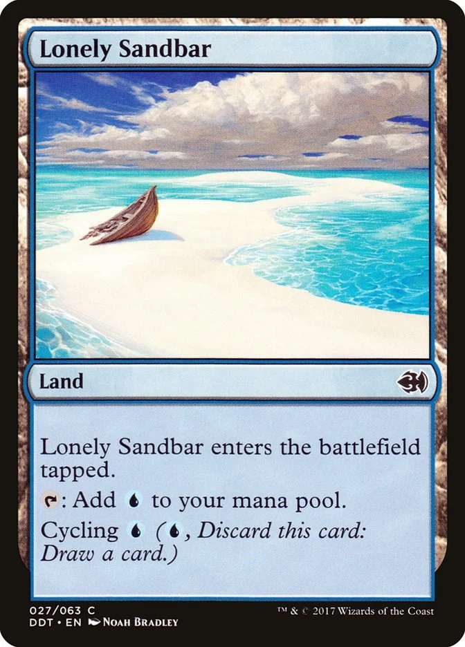 Lonely Sandbar (Duel Decks: Merfolk vs. Goblins) - Magic: The Gathering in TCG Land México