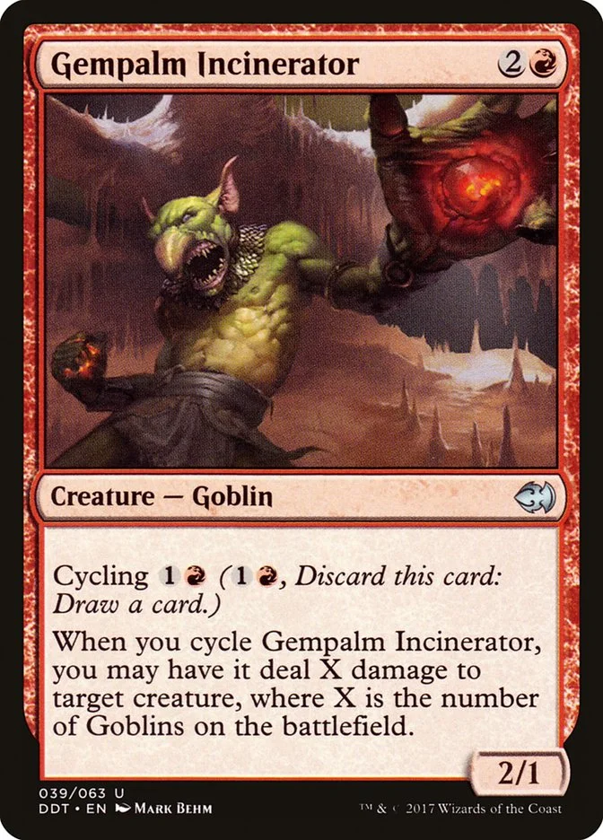 Gempalm Incinerator (Duel Decks: Merfolk vs. Goblins) - Magic: The Gathering in TCG Land