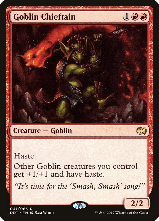 Goblin Chieftain (Duel Decks: Merfolk vs. Goblins) - Magic: The Gathering in TCG Land