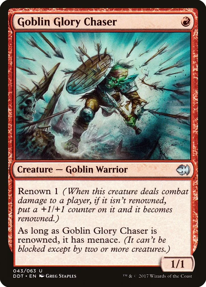Goblin Glory Chaser (Duel Decks: Merfolk vs. Goblins) - Magic: The Gathering in TCG Land México