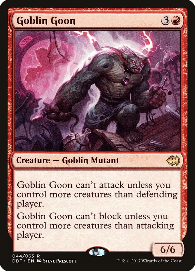 Goblin Goon (Duel Decks: Merfolk vs. Goblins) - Magic: The Gathering in TCG Land