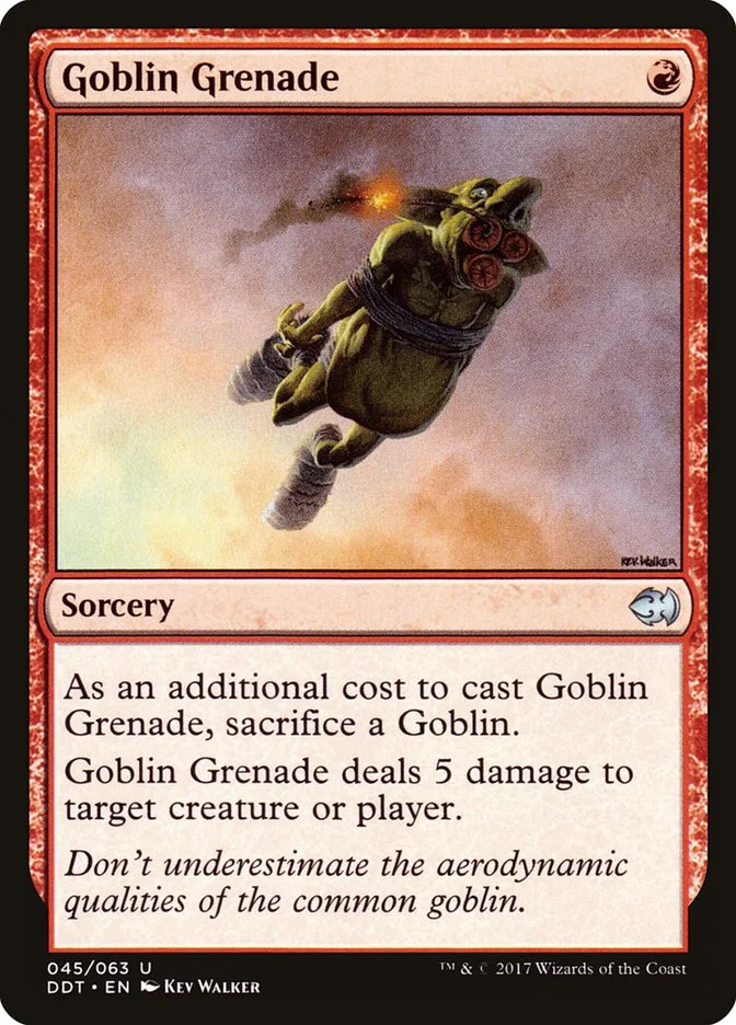Goblin Grenade (Duel Decks: Merfolk vs. Goblins) - Magic: The Gathering in TCG Land México