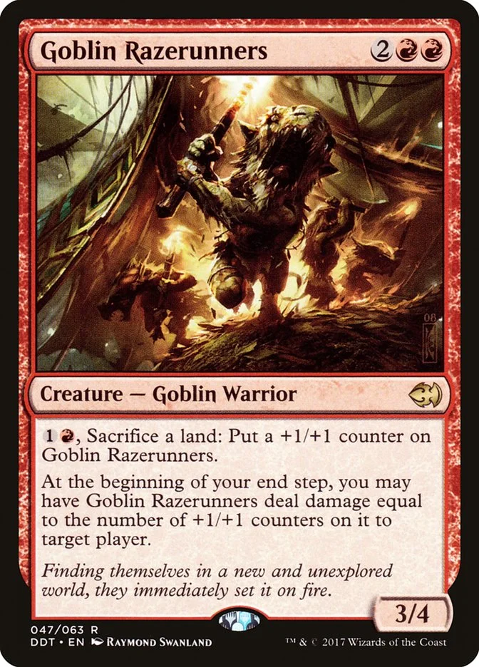 Goblin Razerunners (Duel Decks: Merfolk vs. Goblins) - Magic: The Gathering in TCG Land