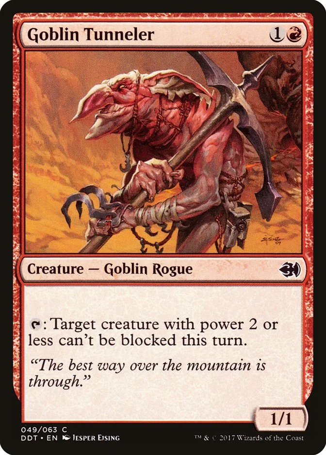 Goblin Tunneler (Duel Decks: Merfolk vs. Goblins) - Magic: The Gathering in TCG Land