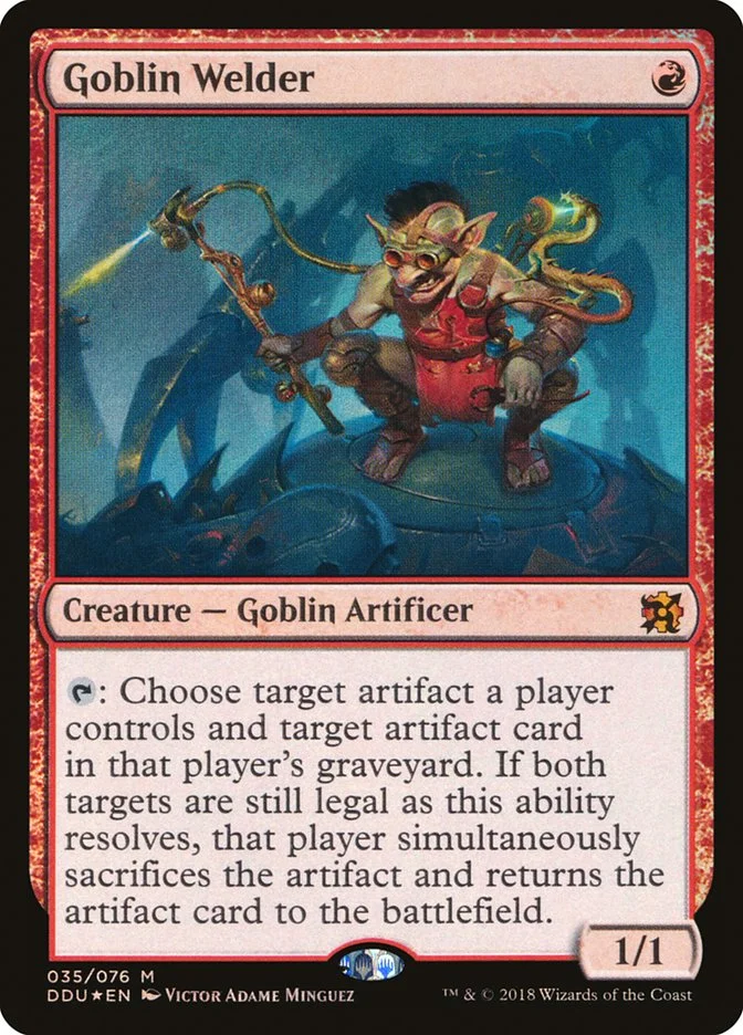 Goblin Welder (Duel Decks: Elves vs. Inventors) - Magic: The Gathering in TCG Land