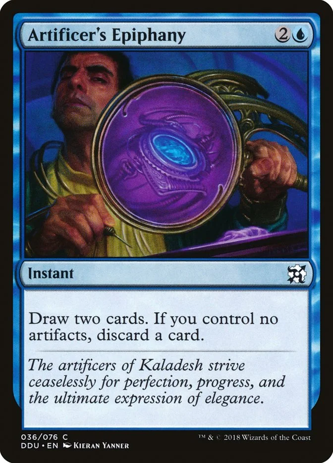 Artificer's Epiphany (Duel Decks: Elves vs. Inventors) - Magic: The Gathering in TCG Land