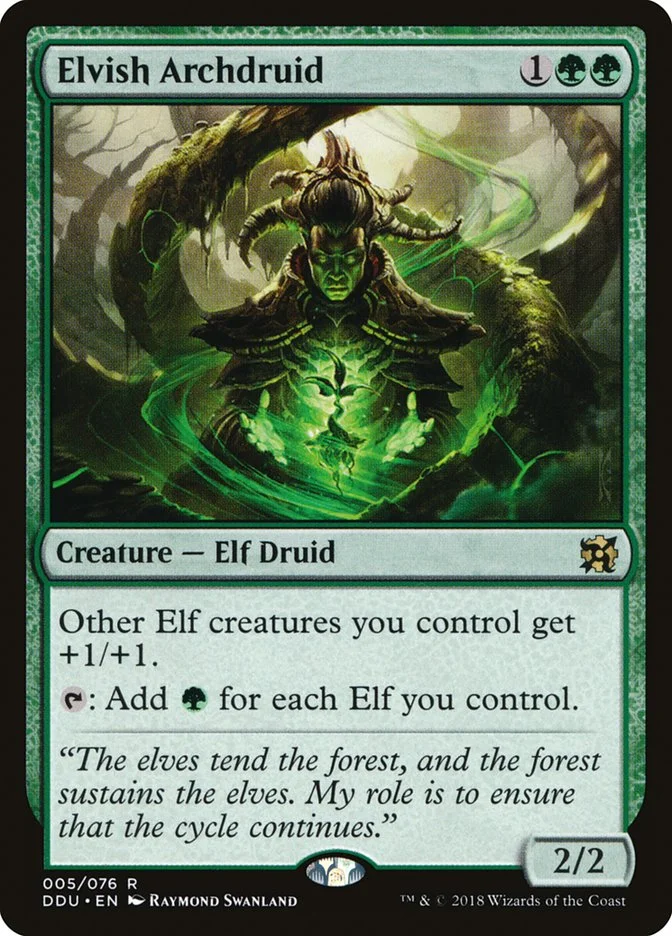 Elvish Archdruid (Duel Decks: Elves vs. Inventors) - Magic: The Gathering in TCG Land