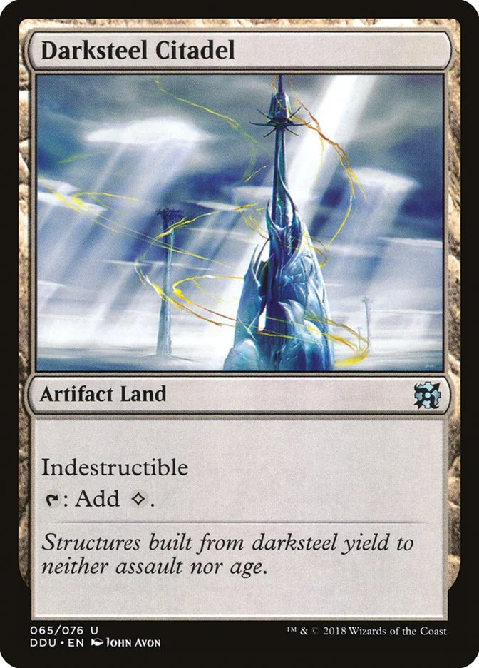 Darksteel Citadel (Duel Decks: Elves vs. Inventors) - Magic: The Gathering in TCG Land México
