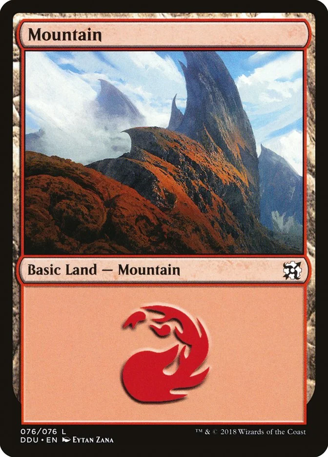 Mountain (Duel Decks: Elves vs. Inventors) - Magic: The Gathering in TCG Land