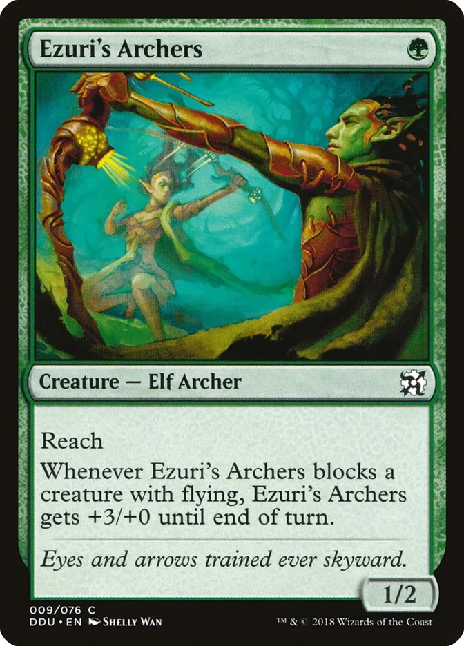 Ezuri's Archers (Duel Decks: Elves vs. Inventors) - Magic: The Gathering in TCG Land