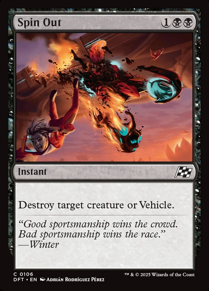 Spin Out (Aetherdrift) - Magic: The Gathering in TCG Land