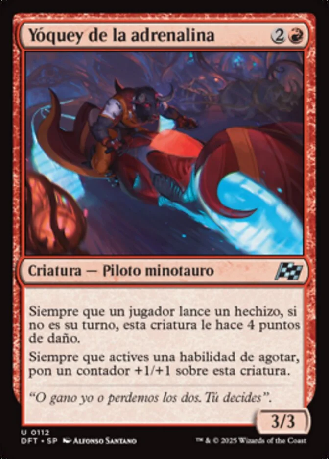 Yóquey de la adrenalina (Aetherdrift) - Magic: The Gathering in TCG Land