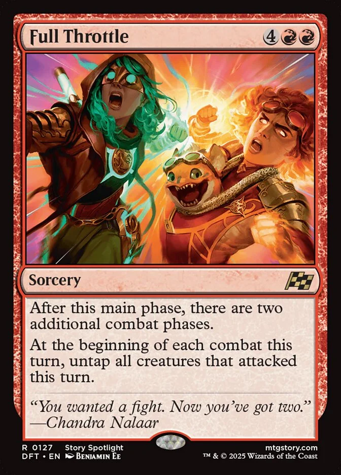 Full Throttle (Aetherdrift) - Magic: The Gathering in TCG Land