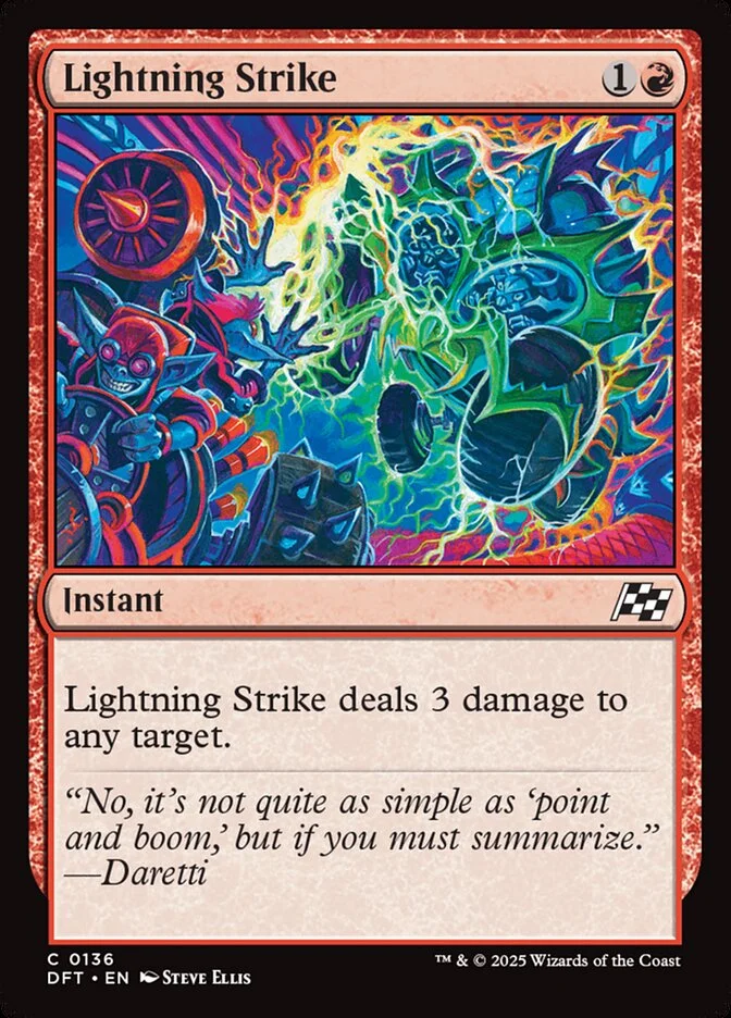 Lightning Strike (Aetherdrift) - Magic: The Gathering in TCG Land