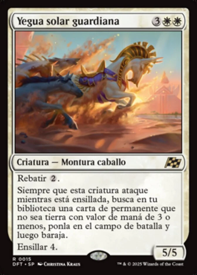 Yegua solar guardiana (Aetherdrift) - Magic: The Gathering in TCG Land