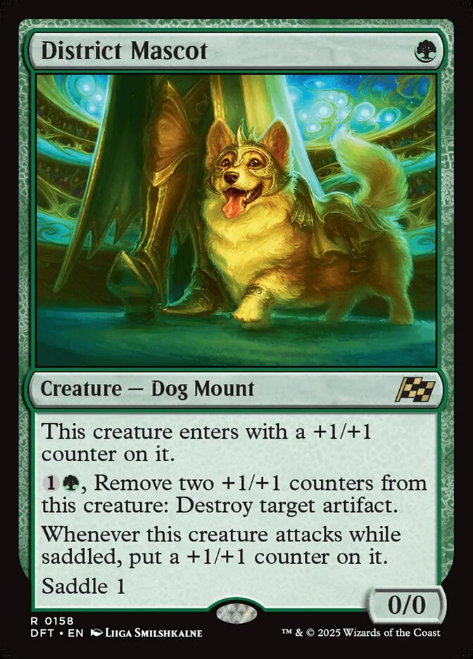 District Mascot (Aetherdrift) - Magic: The Gathering in TCG Land