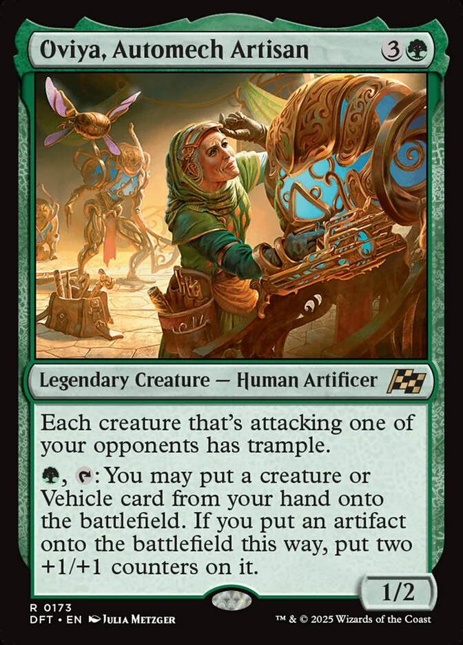 Oviya, Automech Artisan (Aetherdrift) - Magic: The Gathering in TCG Land