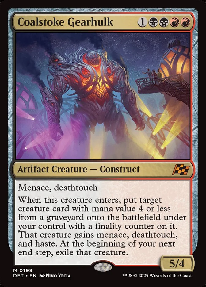 Coalstoke Gearhulk (Aetherdrift) - Magic: The Gathering in TCG Land