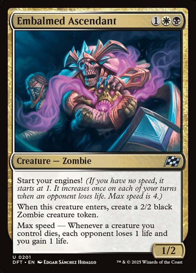 Embalmed Ascendant (Aetherdrift) - Magic: The Gathering in TCG Land México