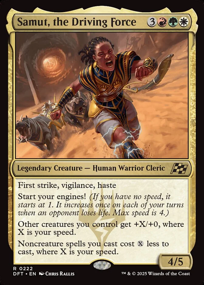 Samut, the Driving Force (Aetherdrift) - Magic: The Gathering in TCG Land
