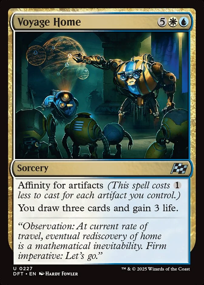 Voyage Home (Aetherdrift) - Magic: The Gathering in TCG Land