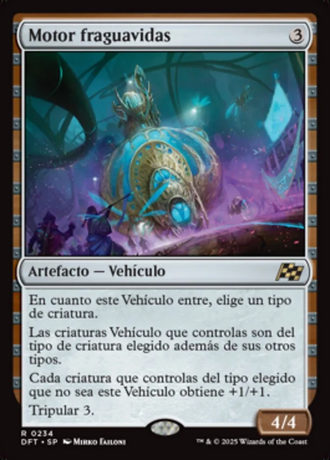 Motor fraguavidas (Aetherdrift) - Magic: The Gathering in TCG Land México