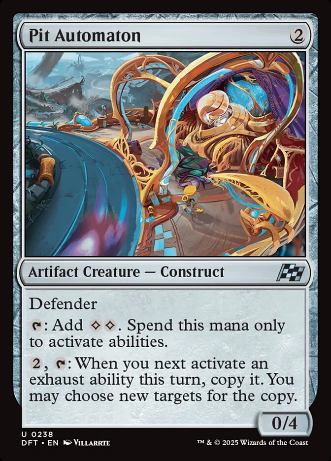 Pit Automaton (Aetherdrift) - Magic: The Gathering in TCG Land