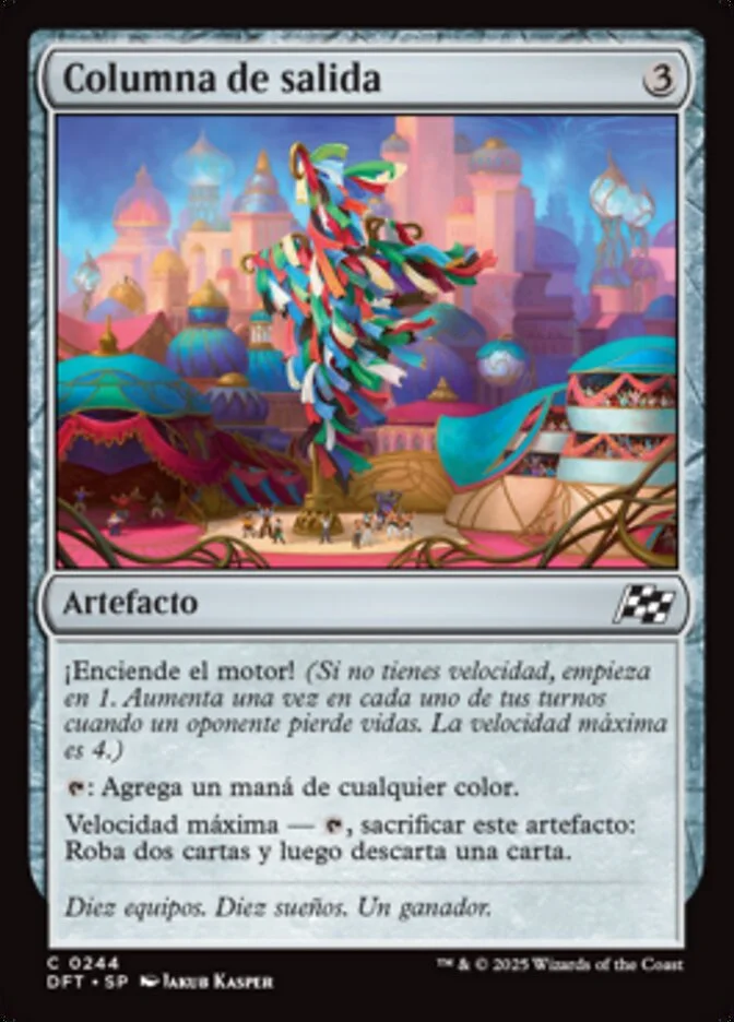 Columna de salida (Aetherdrift) - Magic: The Gathering in TCG Land México