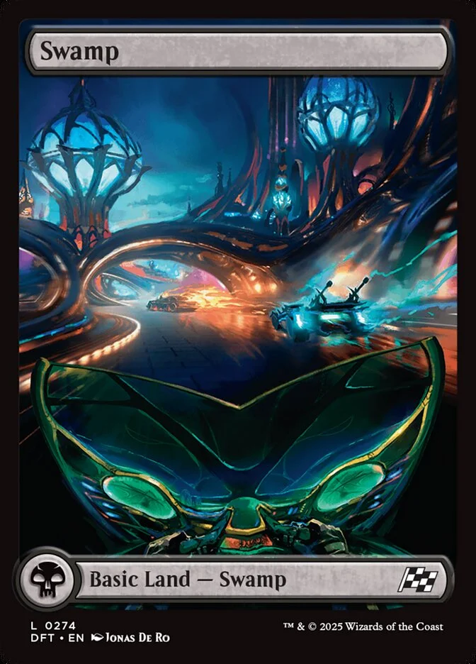 Swamp (Aetherdrift) - Magic: The Gathering in TCG Land