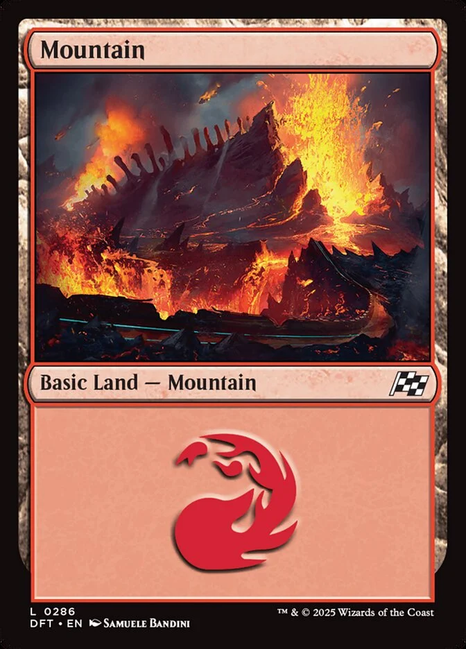 Mountain (Aetherdrift) - Magic: The Gathering in TCG Land