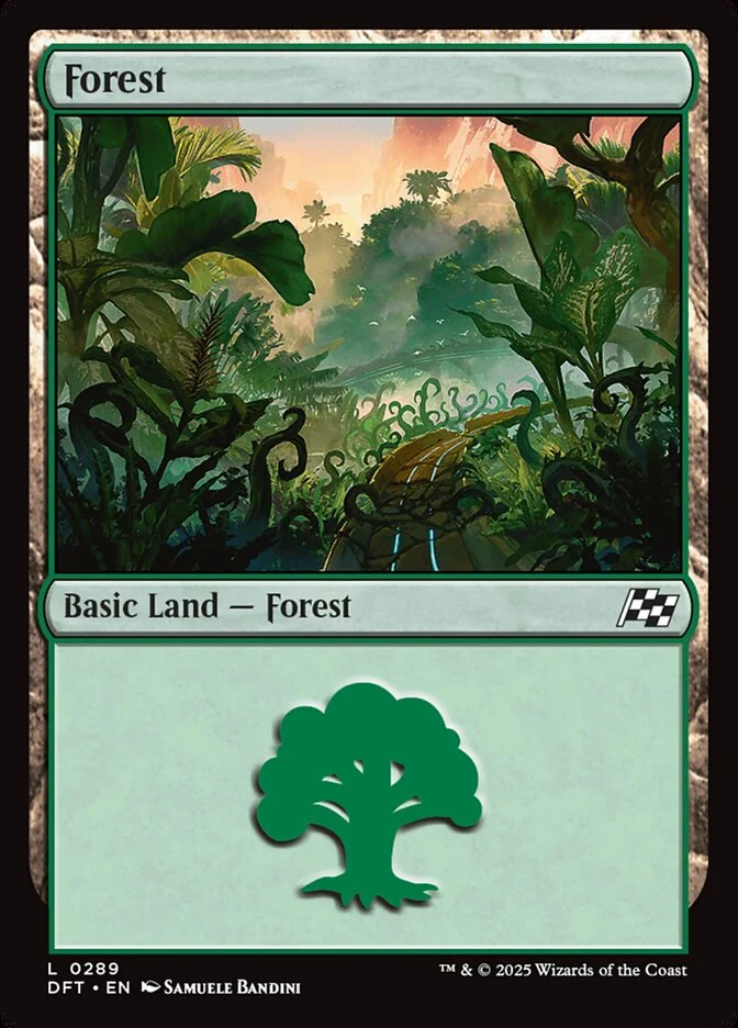 Forest (Aetherdrift) - Magic: The Gathering in TCG Land México
