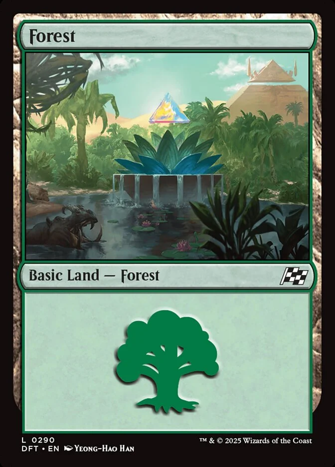 Forest (Aetherdrift) - Magic: The Gathering in TCG Land México