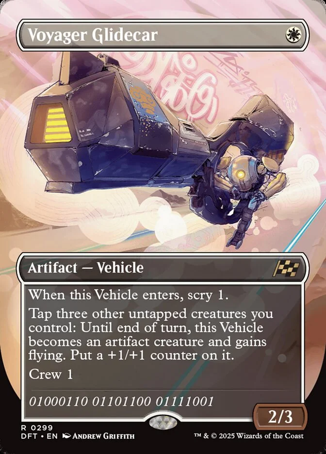 Voyager Glidecar (Aetherdrift) - Magic: The Gathering in TCG Land México