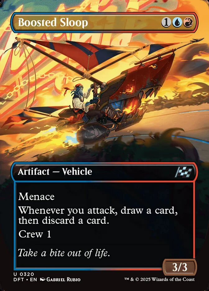 Boosted Sloop (Aetherdrift) - Magic: The Gathering in TCG Land México
