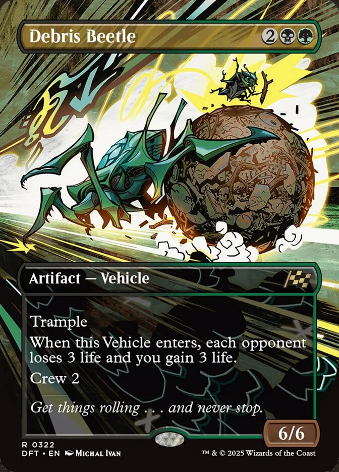 Debris Beetle (Aetherdrift) - Magic: The Gathering in TCG Land