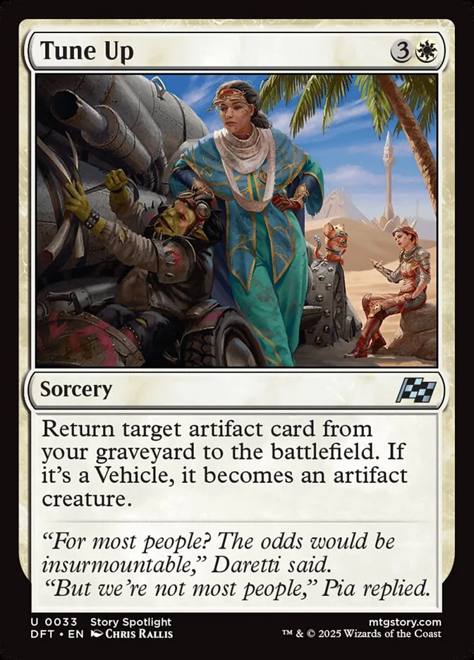 Tune Up (Aetherdrift) - Magic: The Gathering in TCG Land