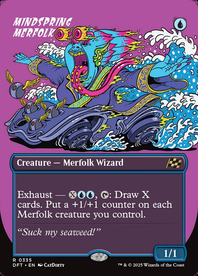 Mindspring Merfolk (Aetherdrift) - Magic: The Gathering in TCG Land