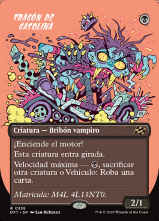 Tragón de gasolina (Aetherdrift) - Magic: The Gathering in TCG Land México