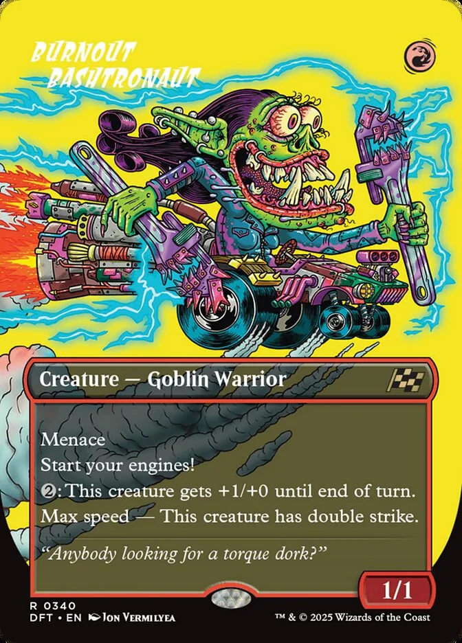 Burnout Bashtronaut (Aetherdrift) - Magic: The Gathering in TCG Land México