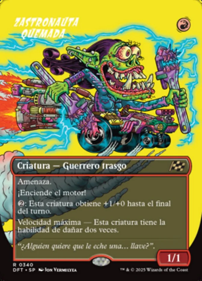 Zastronauta quemada (Aetherdrift) - Magic: The Gathering in TCG Land México